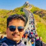 PhD Researcher, Milan Kandel, on the Great Wall of China